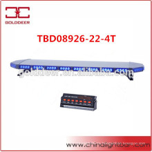 Aluminio lineal 88W LED Lightbar de advertencia para vehículos blindados (TBD08926-22-4T)